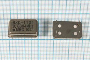Кварцевый генератор 9,8304 МГц - 9830,4 FULL TTL 5В HXO-1104 MEC
