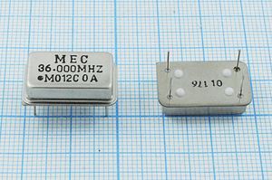 Кварцевый генератор 36 МГц - 36000 FULL T/CM 5В MO-12C MEC Кварцевый генератор 36 МГц - 36000 FULL T/CM 5В MO-12C MEC