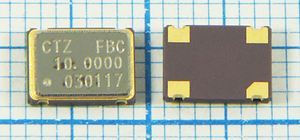 Кварцевый генератор 10 МГц - 10000 SMD07050C4 CM 3,3В CSX-750FBC CITIZEN Кварцевый генератор 10 МГц - 10000 SMD07050C4 CM 3,3В CSX-750FBC CITIZEN