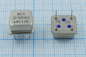 Кварцевый генератор 32,768 МГц - 32768 HALF T/CM 5В MO-22B MEC Кварцевый генератор 32,768 МГц - 32768 HALF T/CM 5В MO-22B MEC