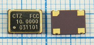Кварцевый генератор 10 МГц - 10000 SMD07050C4 T/CM 5В CSX-750FCC CITIZEN Кварцевый генератор 10 МГц - 10000 SMD07050C4 T/CM 5В CSX-750FCC CITIZEN