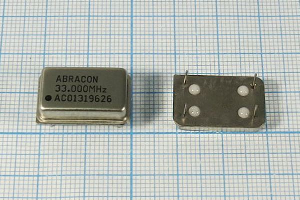 Кварцевый генератор 33 МГц - 33000 FULL T/CM 5В ACO 5В ABRACON