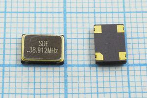 Кварцевый генератор 38,912 МГц - 38912 SMD07050C4 T/CM 3,3В SOC7 SDE Кварцевый генератор 38,912 МГц - 38912 SMD07050C4 T/CM 3,3В SOC7 SDE