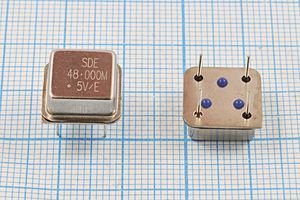 Кварцевый генератор 48 МГц - 48000 HALF T/CM 5В OSC8 SDE Кварцевый генератор 48 МГц - 48000 HALF T/CM 5В OSC8 SDE
