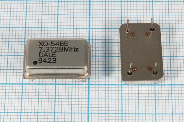 Кварцевый генератор 7,3728 МГц - 7372,8 FULL T/CM 5В XO-54BE DALE