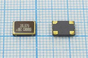 Кварцевый генератор 28,375 МГц - 28375 SMD07050C4 T/CM 3,3В 3SWO-C30T MEC