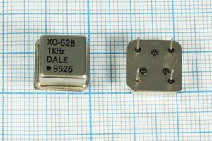 Кварцевый генератор 1 КГц - HALF T/CM 5В XO-52B DALE