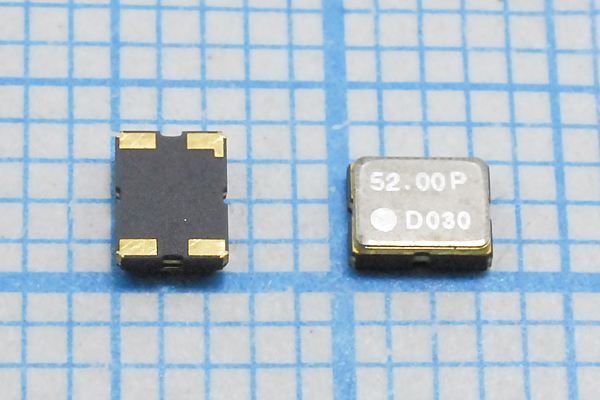 Кварцевый генератор 52 МГц - 52000 VCTCXO SMD03225C4 SIN DSA321SCA KDS