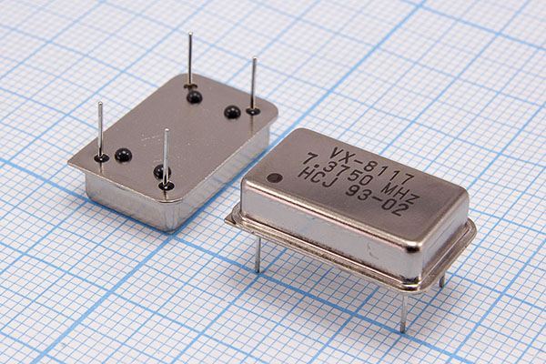 Кварцевый генератор 7,375 МГц - 7375 FULL TTL 5В VX-8117 HCJ