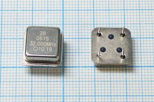 Кварцевый генератор 32 МГц - 32000 HALF TTL 5В SCO-061S SUNNY Кварцевый генератор 32 МГц - 32000 HALF TTL 5В SCO-061S SUNNY