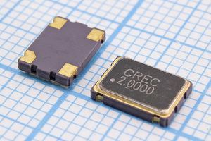 Кварцевый генератор 2 МГц - 2000 SMD07050C4 T/CM 3,3В CPSMD CREC Кварцевый генератор 2 МГц - 2000 SMD07050C4 T/CM 3,3В CPSMD CREC