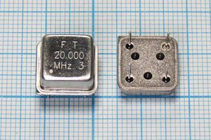 Кварцевый генератор 20 МГц - 20000 HALF T/CM 3,3В FXO-H FT