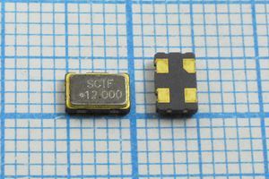 Кварцевый генератор 12 МГц - 12000 SMD05032C4 CM 3,3В PXO5032 (SCTF)