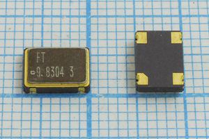 Кварцевый генератор 9,8304 МГц - 9830,4 SMD07050C4 T/CM 3,3В FXO-SM7 FT