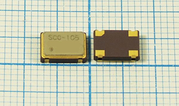 Кварцевый генератор 50 МГц - 50000 SMD07050C4 T/CM 5В SCO-105 SUNNY