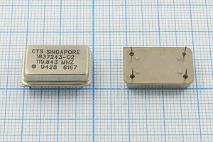 Кварцевый генератор 119,843 МГц - 119843 FULL ECL 5В (1837243-02)