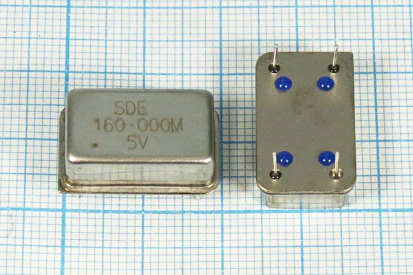 Кварцевый генератор 160 МГц - 160000 FULL CM 5В OSC14 SDE