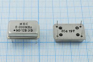 Кварцевый генератор 8 МГц - 8000 FULL T/CM 5В MO-12B MEC