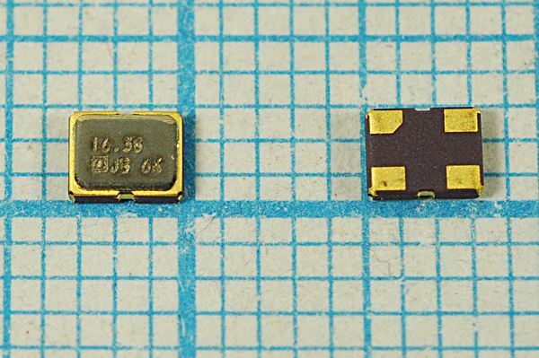 Кварцевый генератор 16,384 МГц - 16384 SMD03225C4 CM 3,3В JO32-B-3,3-1
