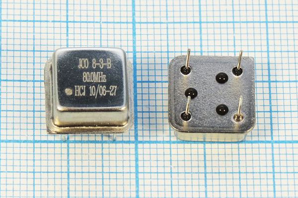 Кварцевый генератор 80 МГц - 80000 HALF CM 5В JCO8-3-B-T1 JAUCH