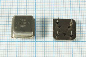 Кварцевый генератор 14,31818 МГц - 14318,18 HALF CM 3,3В C14 NEW