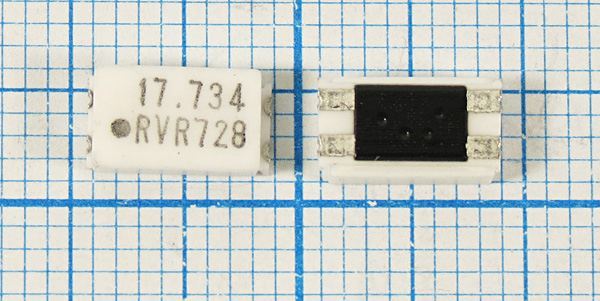 Кварцевый генератор 17,734475 МГц - 17734,475 SMD08045C4 FCXO-02S RIVER