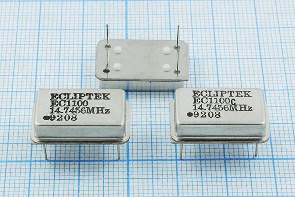Кварцевый генератор 14,7456 МГц - 14745,6 FULL T/CM 5В EC1100C ECLIPTEK