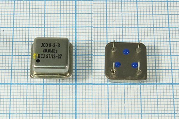 Кварцевый генератор 40 МГц - 40000 HALF CM 5В JCO8-3-B