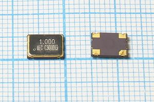 Кварцевый генератор 1 МГц - 1000 SMD07050C4 T/CM 3,3В 3SWO-C30T MEC