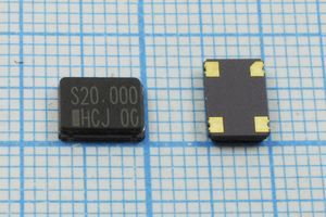 Кварцевый генератор 20 МГц - 20000 SMD07050C4 T/CM 5В VX3E JAUCH