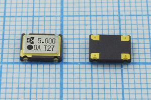 Кварцевый генератор 5 МГц - 5000 SMD07050C4 CM 5В KYOCERA
