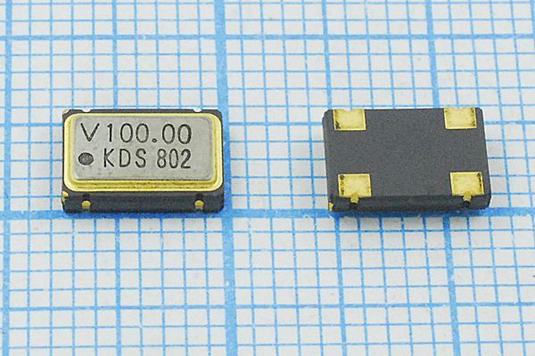 Кварцевый генератор 100 МГц - 100000 SMD07050C4 T/CM 3,3В DSO751SV KDS