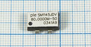 Кварцевый генератор 80 МГц - 80000 SMD14098P4 CM 3,3В SM1145JDV PLE Кварцевый генератор 80 МГц - 80000 SMD14098P4 CM 3,3В SM1145JDV PLE