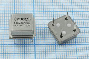 Кварцевый генератор 100 МГц - 100000 HALF T/CM 3,3В 6M[TXC] TXC