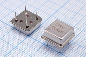 Кварцевый генератор 73,655 МГц - 73655 HALF CM 5В ODB CREC Кварцевый генератор 73,655 МГц - 73655 HALF CM 5В ODB CREC