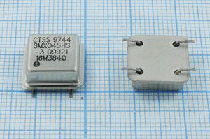 Кварцевый генератор 16,384 МГц - 16384 HALF-SMD-85 T/CM 5В SMXO45HS-3 CTS Кварцевый генератор 16,384 МГц - 16384 HALF-SMD-85 T/CM 5В SMXO45HS-3 CTS