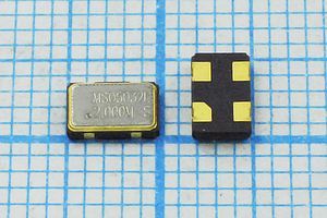 Кварцевый генератор 2 МГц - 2000 SMD05032C4 T/CM 3,3В MSO5032L MEC