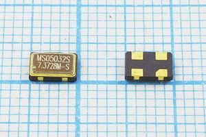 Кварцевый генератор 7,3728 МГц - 7372,8 SMD05032C4 T/CM 5В MSO5032S MEC
