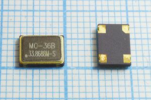 Кварцевый генератор 33,8688 МГц - 33868,8 SMD07050C4 T/CM 3,3В MO-36B-S