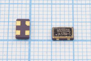 Кварцевый генератор 24,576 МГц - 24576 SMD05032C4 T/CM 3,3В MSO5032L MEC