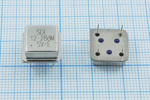 Кварцевый генератор 12,288 МГц - 12288 HALF T/CM 5В OSC8 SDE Кварцевый генератор 12,288 МГц - 12288 HALF T/CM 5В OSC8 SDE
