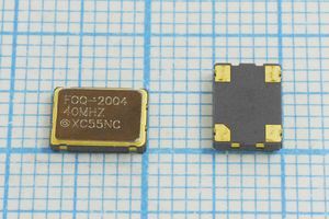 Кварцевый генератор 40 МГц - 40000 SMD07050C4 T/CM 5В SOC7 FOQ
