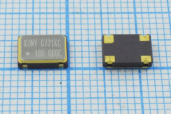 Кварцевый генератор 100 МГц - 100000 SMD07050C4 CM 5В M575 KONY