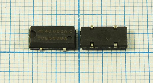 Кварцевый генератор 40 МГц - 40000 SMD10558P4 CM 3,3В SG-636ECE EPSON