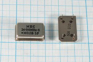 Кварцевый генератор 24 МГц - 24000 FULL T/CM 5В MO-13B-S MEC Кварцевый генератор 24 МГц - 24000 FULL T/CM 5В MO-13B-S MEC