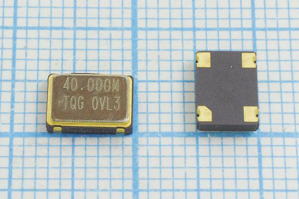 Кварцевый генератор 40 МГц - 40000 SMD07050C4 CM 3,3В OSC TQG