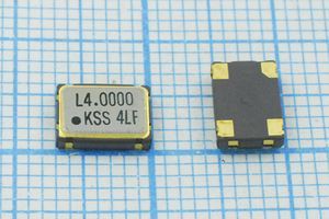 Кварцевый генератор 4 МГц - 4000 SMD07050C4 T/CM 3,3В FXO-34FL KSS Кварцевый генератор 4 МГц - 4000 SMD07050C4 T/CM 3,3В FXO-34FL KSS