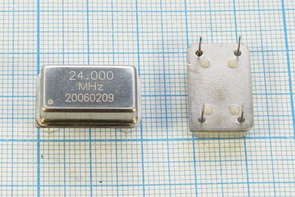 Кварцевый генератор 24 МГц - 24000 FULL T/CM 3,3В