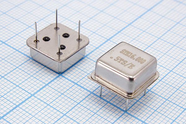 Кварцевый генератор 16 МГц - 16000 HALF T/CM 5В OSC8 STE