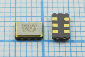 Кварцевый генератор 100 МГц - 100000 SMD05032C6 LVDS 2,5В SOC5_LVDS